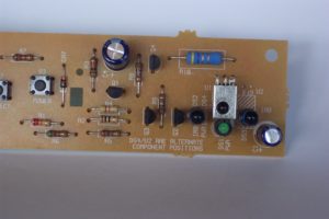 4000 Board 4000 Board with New Components Installed